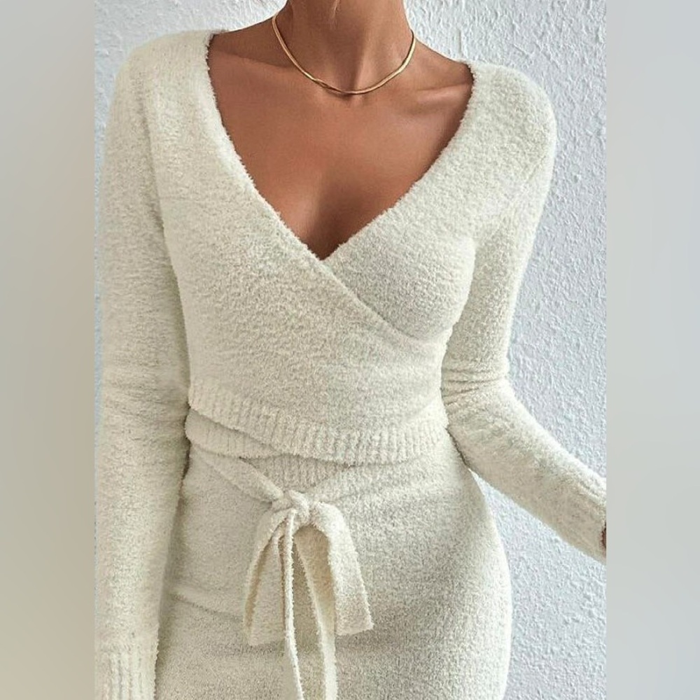Sweater skirt set